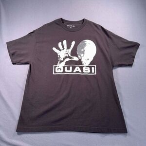 Quasi Void Graphic Tee XL Black Alien Hand Skateboarding Shirt Cotton